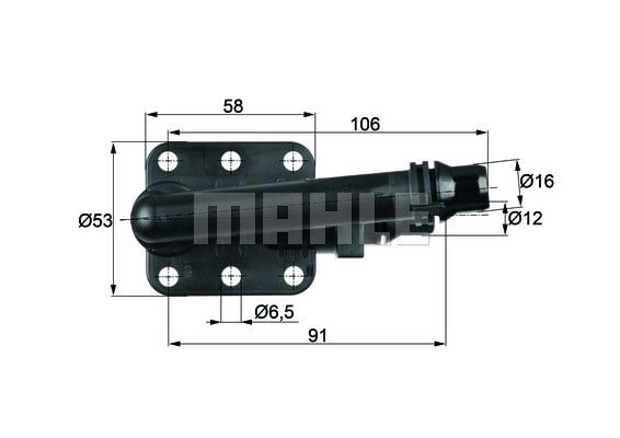TERMOSTAT YAĞ SOĞUTMASI 82C