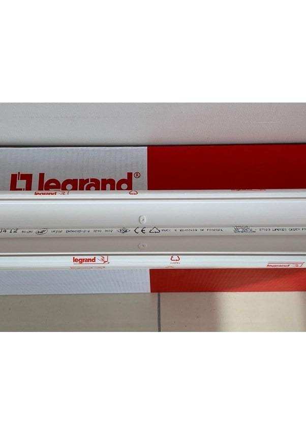 010412 Geliştirilebilir DLP gulot 50 x 80mm Kanal - beyaz