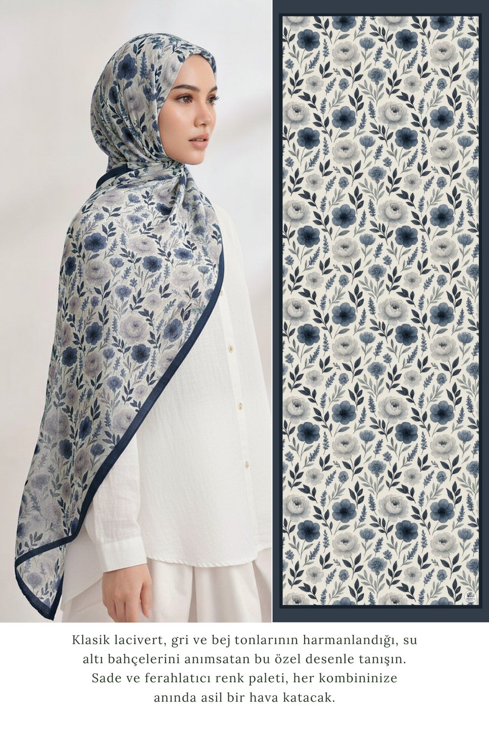 Arve desenli Soft Şal Tüm Ürünlerrosen design