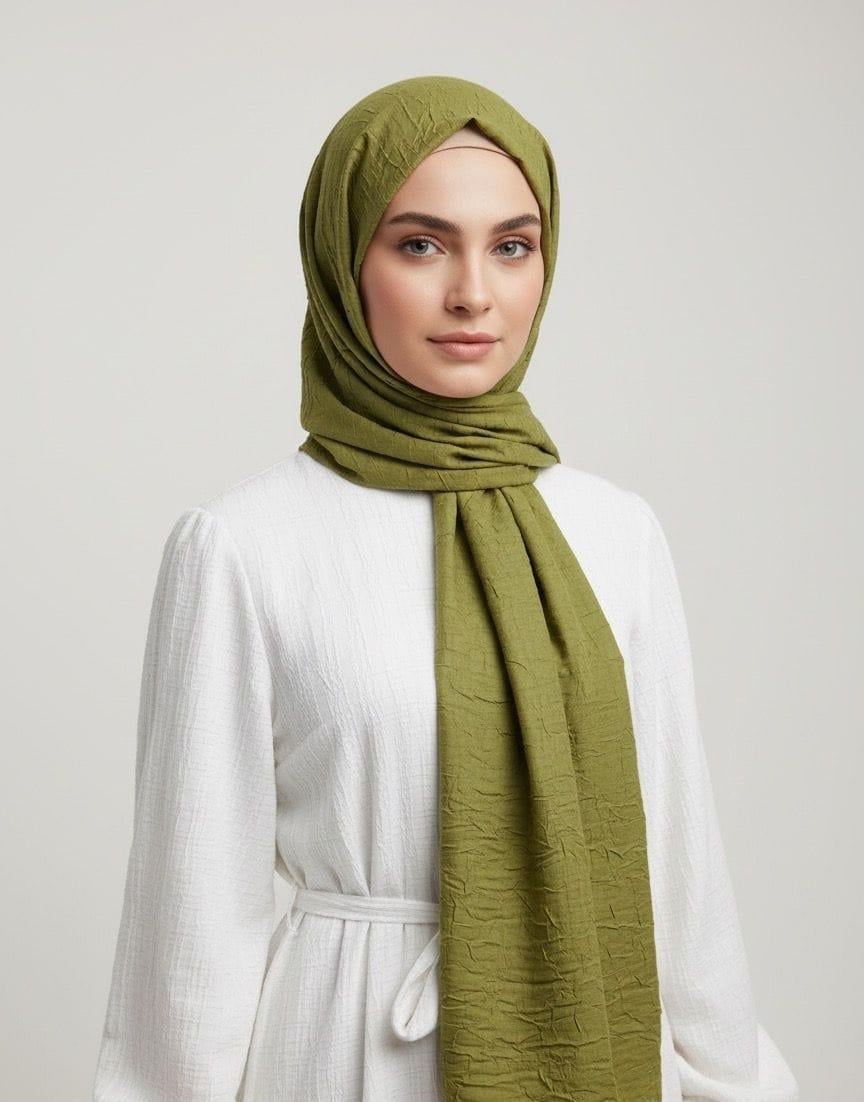 Bambu Kraş Yağ Yeşili ŞalBambu Şalrosen design