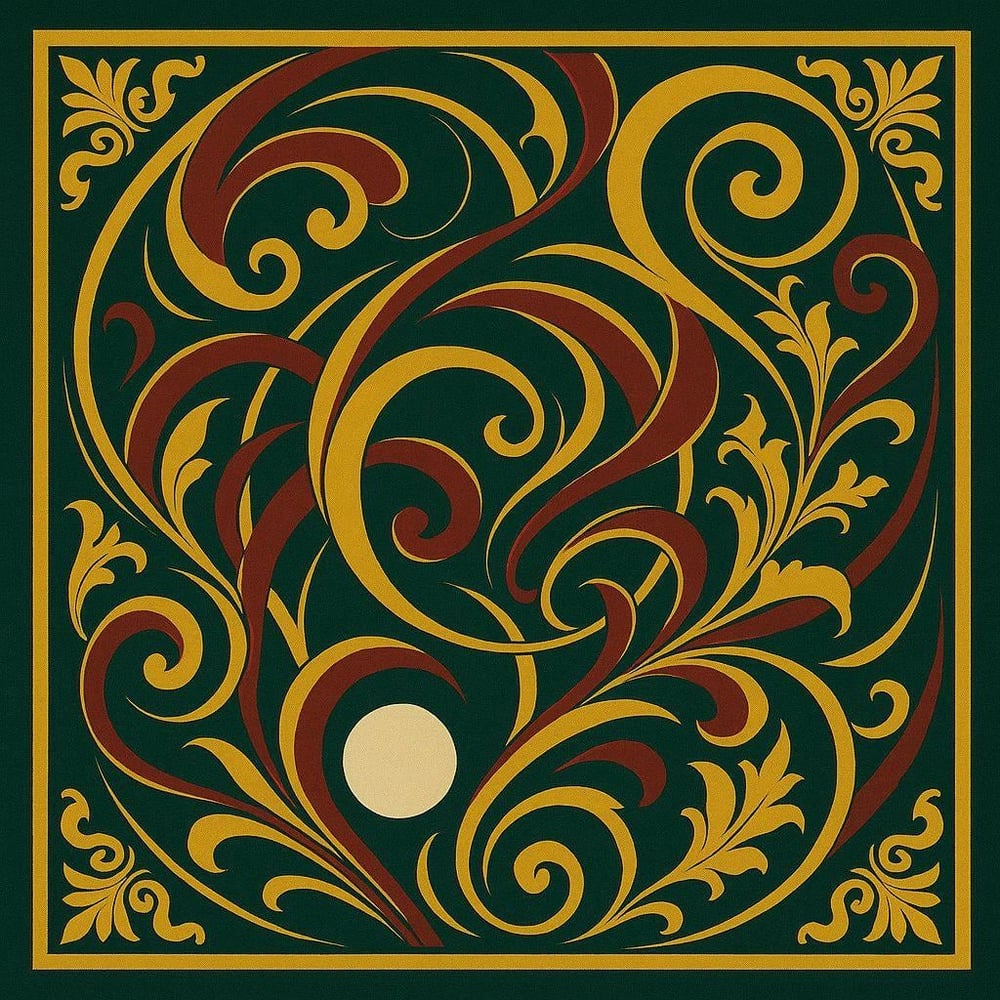 Desenli FularFularrosen design