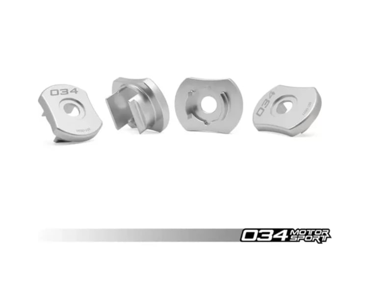 034 Motor Sport  Arka Subframe Takviye Insert Seti (Billet Alüminyum) 