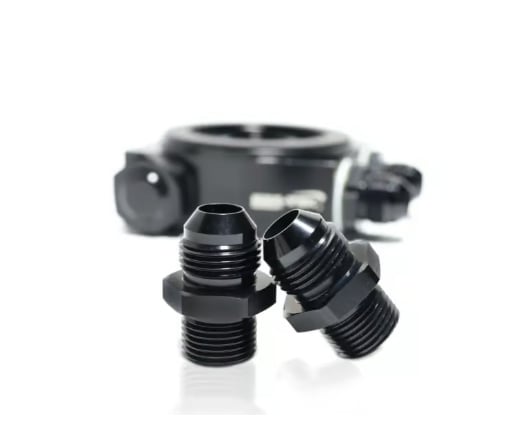 BAR-TEK Yağ Soğutucu Termostat Flanşı Dash Adaptörü M18x1.5 (Dash 8 / Dash 10) - 
