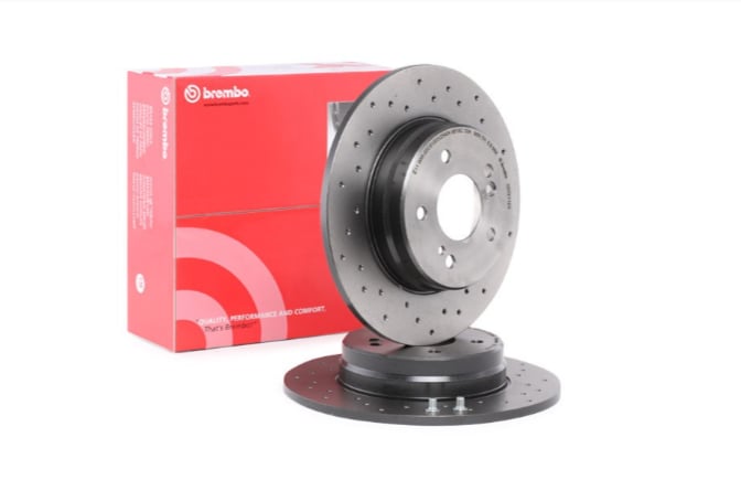 Brembo Xtra Ön Fren Diski 08.7211.2X – Mercedes C-Class W203 / CLK C209 etc