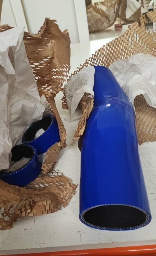DARKSIDE DSD1873-BLU – 1.9 TDi 8V PD100 Hava Kutusu (Airbox) → TIP Silikon Boru – Ibiza / Polo / Fabia, 70 mm MAF Sensörlü, Mavi