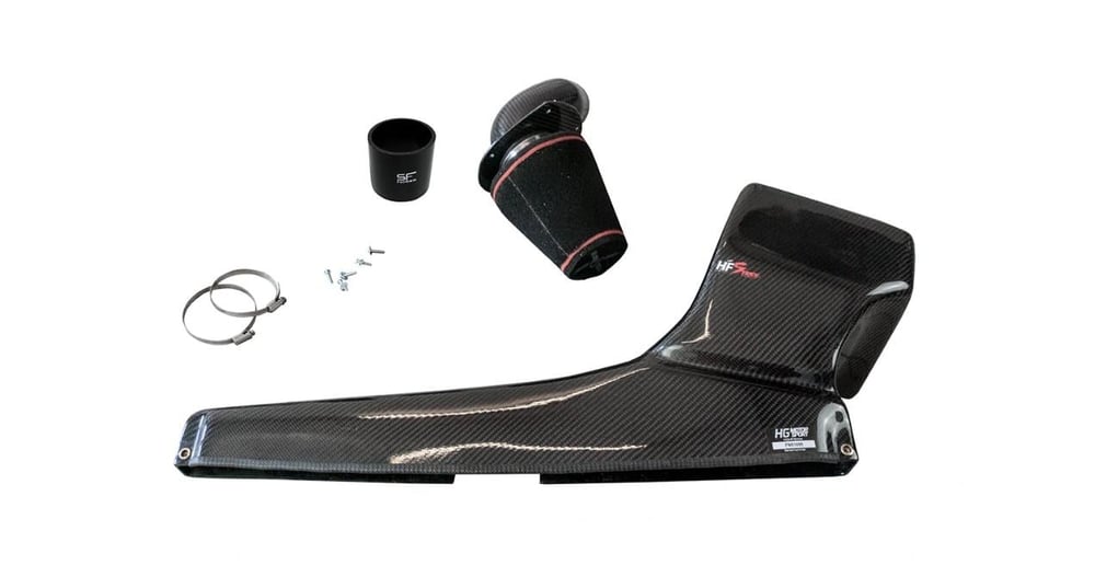 HG MOTORSPORT HGHFISV04G3 HFI Carbon air intake kit Gen.3 VAG 1.8-2.0 T(F)SI EA888 Gen.3 (e.g. Golf Mk7, A3 8V)