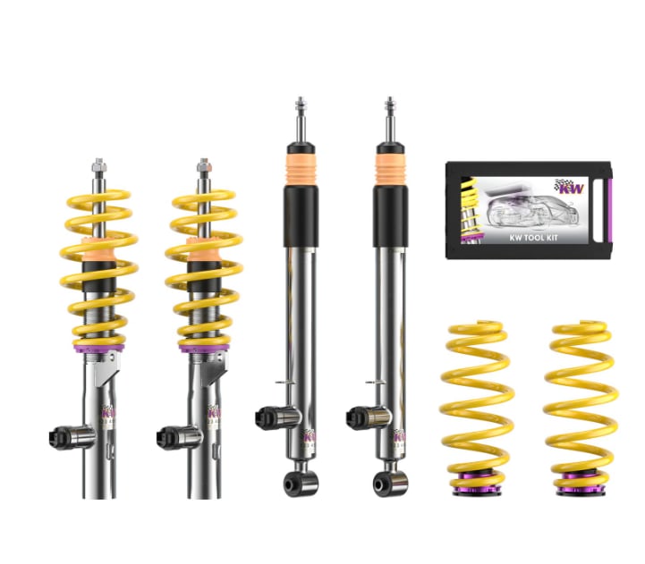 KW DDC Plug & Play Inox Coilover Süspansiyon Kiti CUPRA Leon VW GOLF MK8 (39080058)