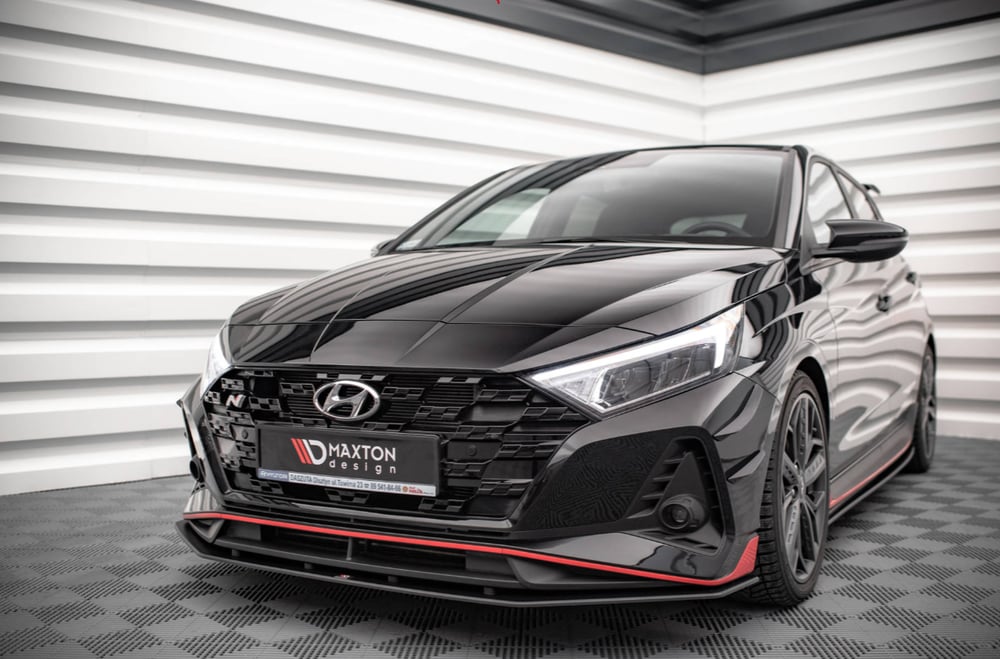 Maxton Design Street Pro Ön Splitter / Lip — Hyundai i20N