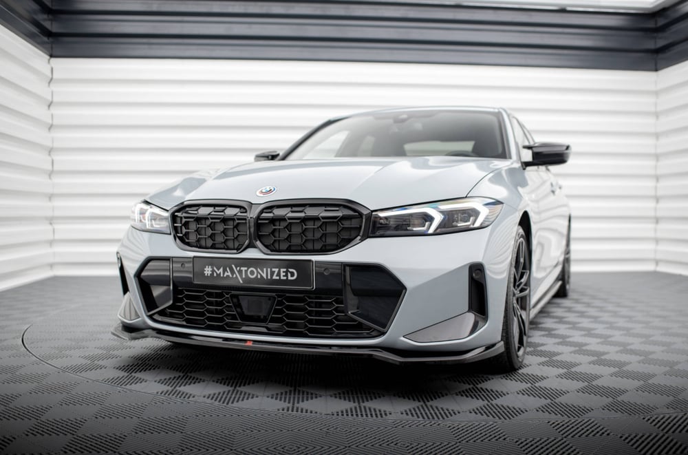 Maxton Ön Lip Splitter V2 – BMW 3 Serisi M340i / M-Pack G20 / G21 (Facelift)