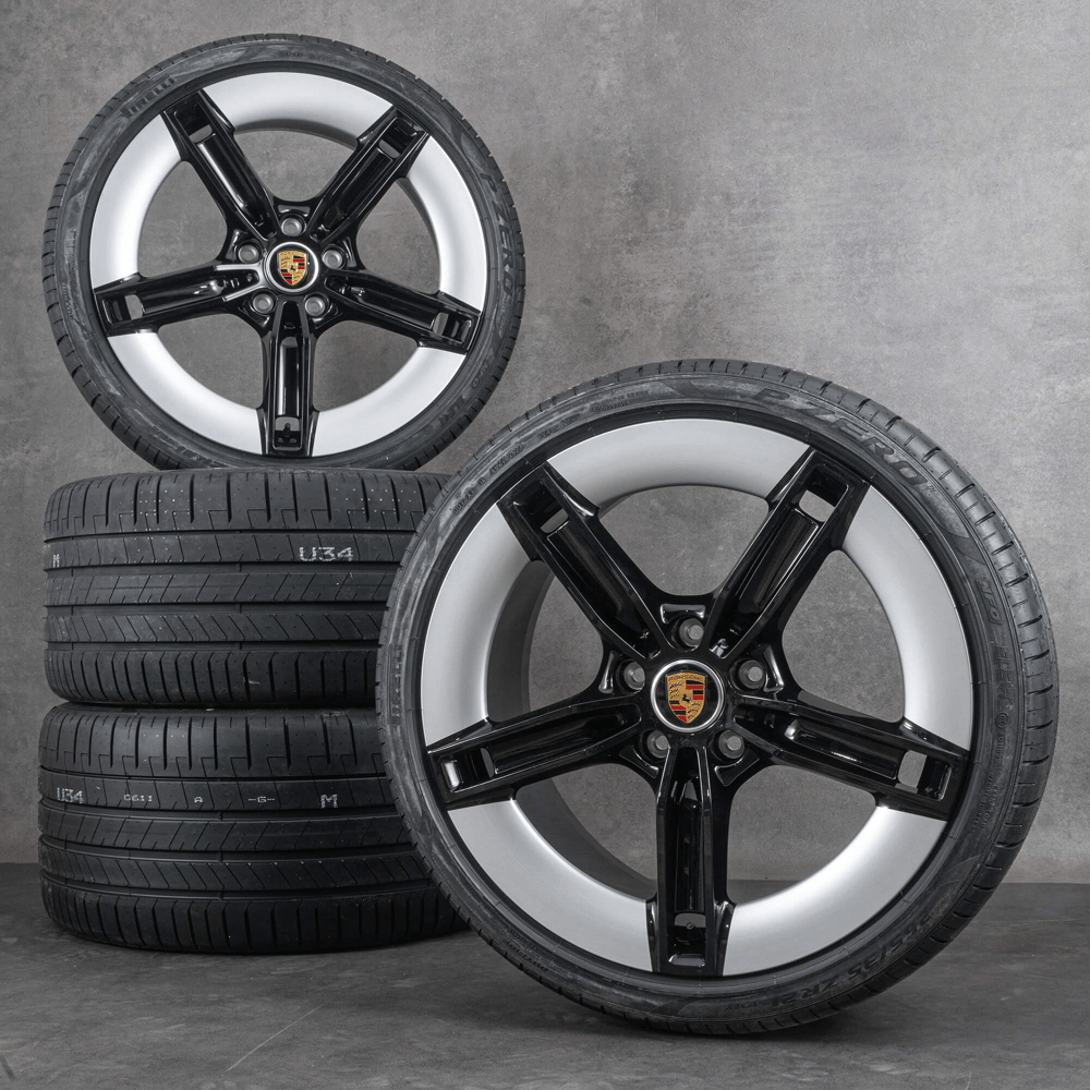 Porsche Taycan 21” Mission E Design Yazlık Jant & Lastik Seti – 9J1073663KA