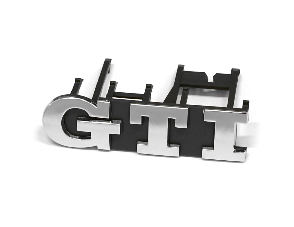 VW Orijinal Golf 4 GTI Ön Panjur / GTI Yazı Logo Krom