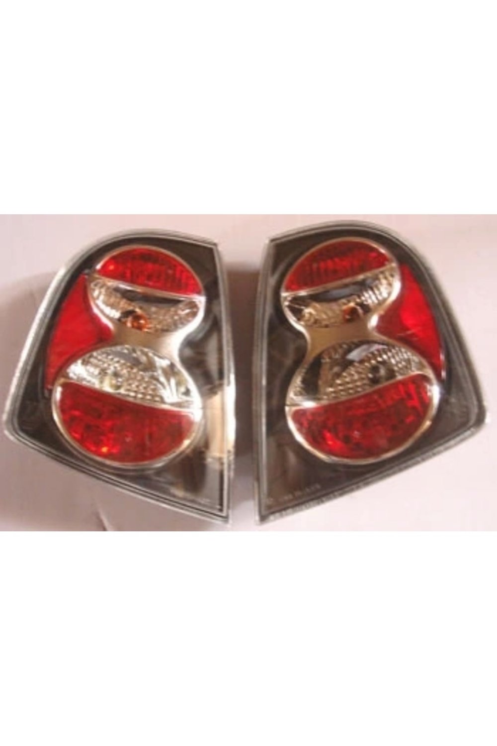 2001-2007 Skoda Fabıa Modifiye Stop Lambası Sağ-Sol Set 2 Parça Siyah-Kırmızı Hb Tyc Oem No: 6Y69451