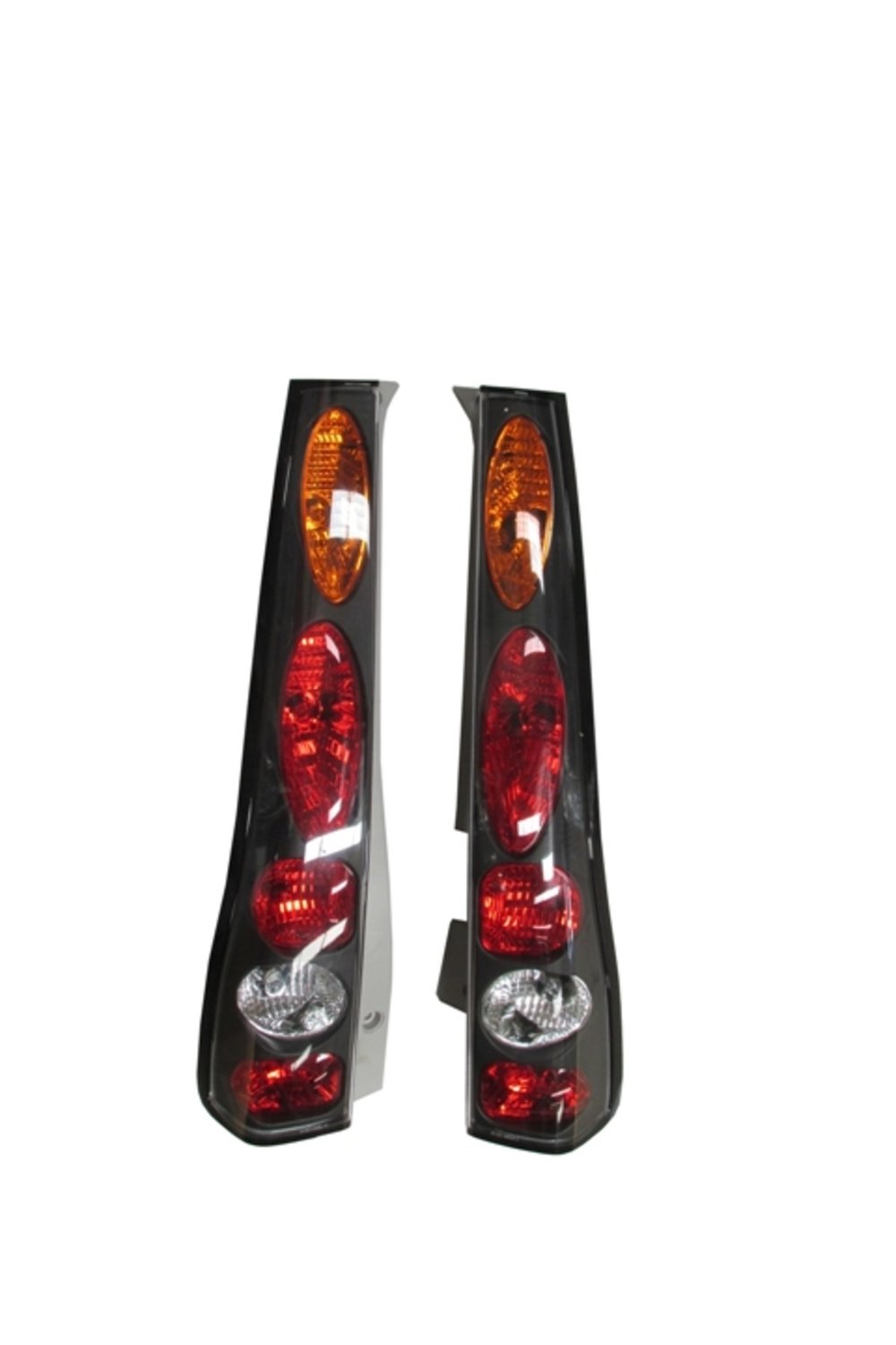 Honda Crv- 02/04; Modifiye Stop Lambası Sağ/Sol Set 2 Parça Sari/Kirmizi/Beyaz Siyah Çerçeveli