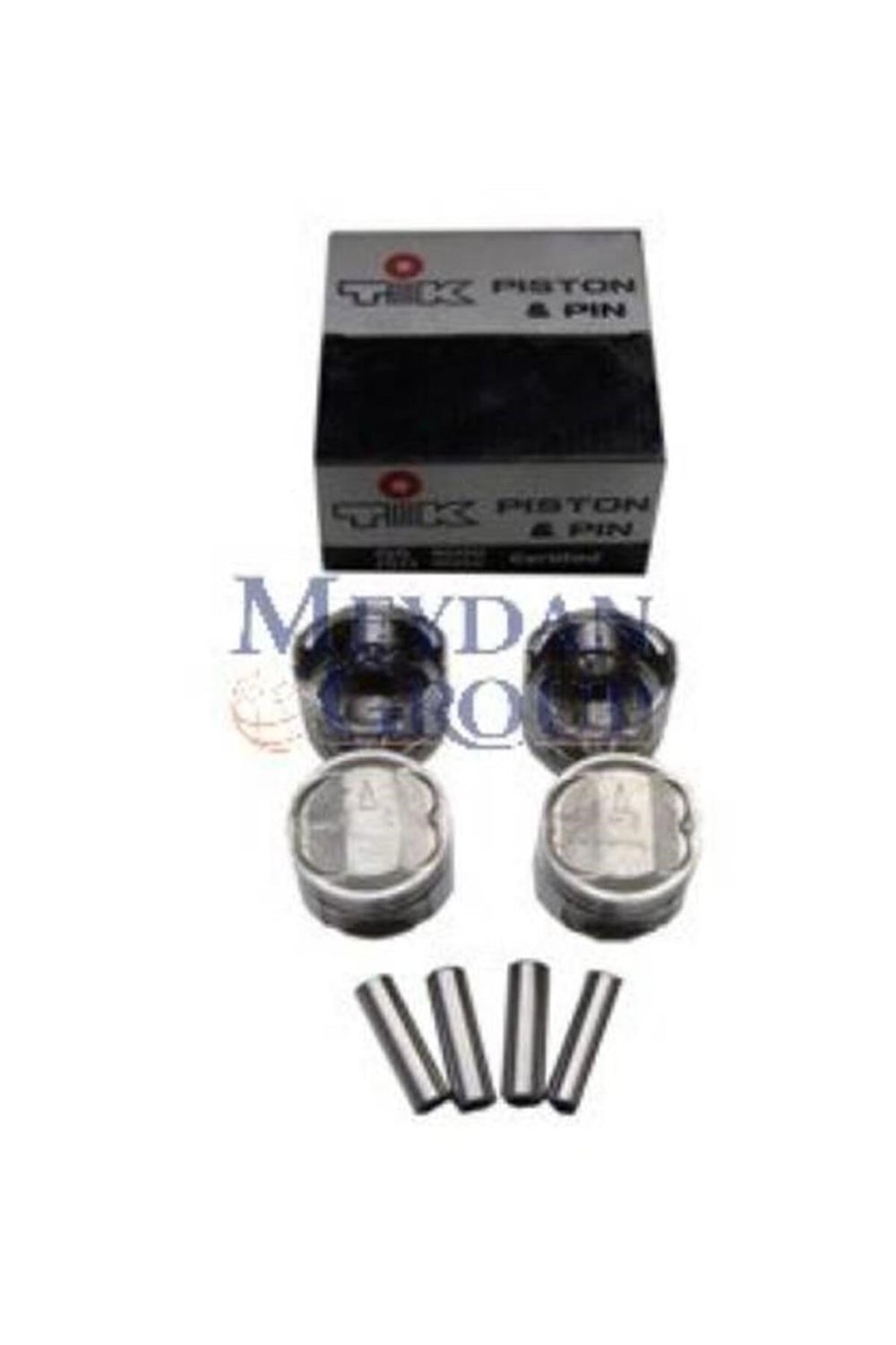 Hyundaı Excel- 90-91 Piston 05,50 (4G13B) 1.3cc (71.5X1.5X1.5X4) (TIK) Oem No: Md074676-050 Uyumlu 5