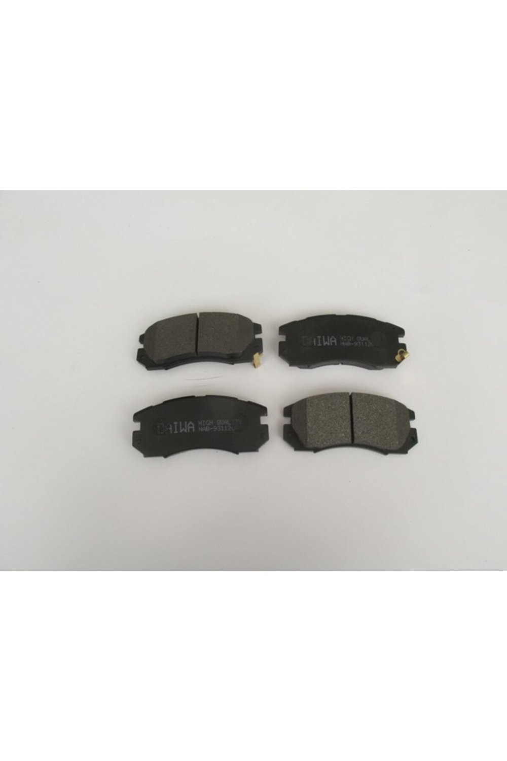 Parça A.SUBARU IMPREZA- 93/96; ÖN FREN BALATASI (2,0 TURBO) (DİSK) (127,8X51X17) (DAIWA)