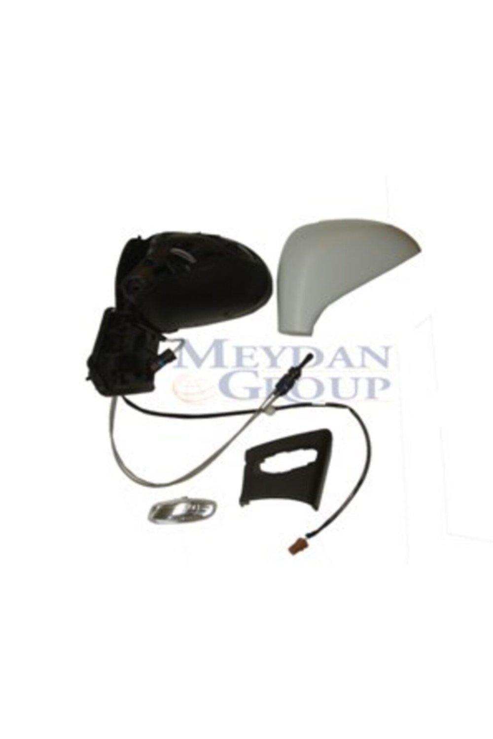 PEUGEOT 207- 2006-2012- KAPI AYNASI SOL TARAF MANUEL/SİNYALLİ/ KAPAKLI 2+2 FİŞLİ (FAMELLA)