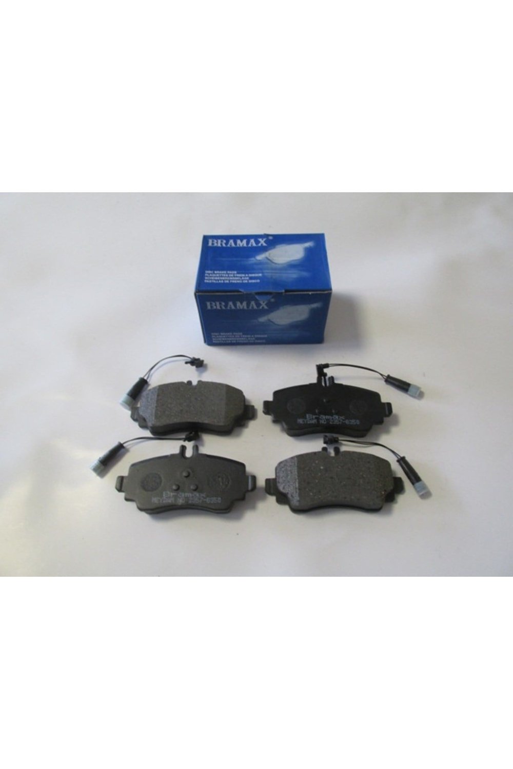VANEO- 03/06; ÖN FREN BALATASI (4 KABLOLU)(DİSK)(116.5X57X18.5)(BRAMAX) P-A