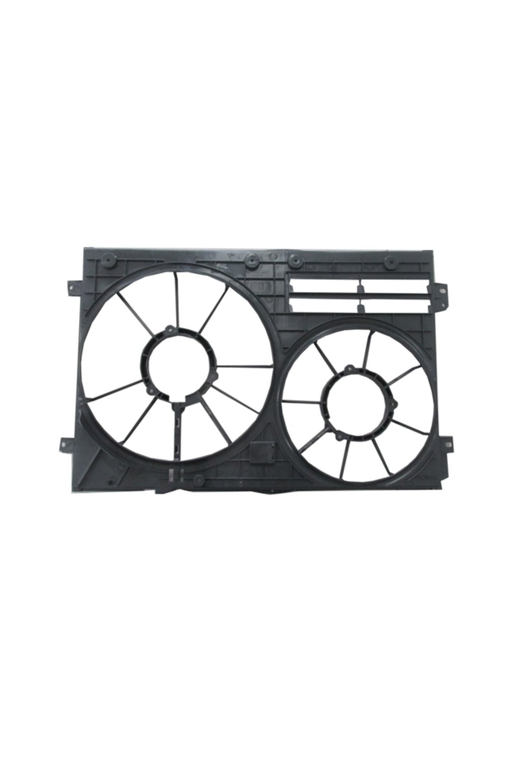 Volkswagen Caddy 04/10 Radyatör Ve Klima Fan Davlumbazı Boş Gövde (Çiftli) (300w 363mm)