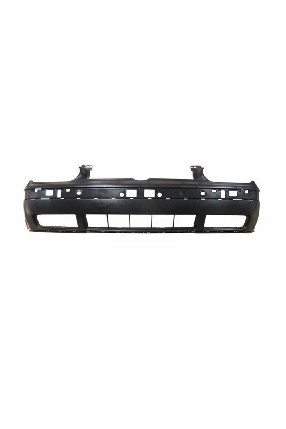 Volkswagen Golf- 4- 98/04 Ön Tampon Siyah (BANT/SİS DELİKLİ/KARLIKSIZ) (EUROBUMP) 1j0807217cgru