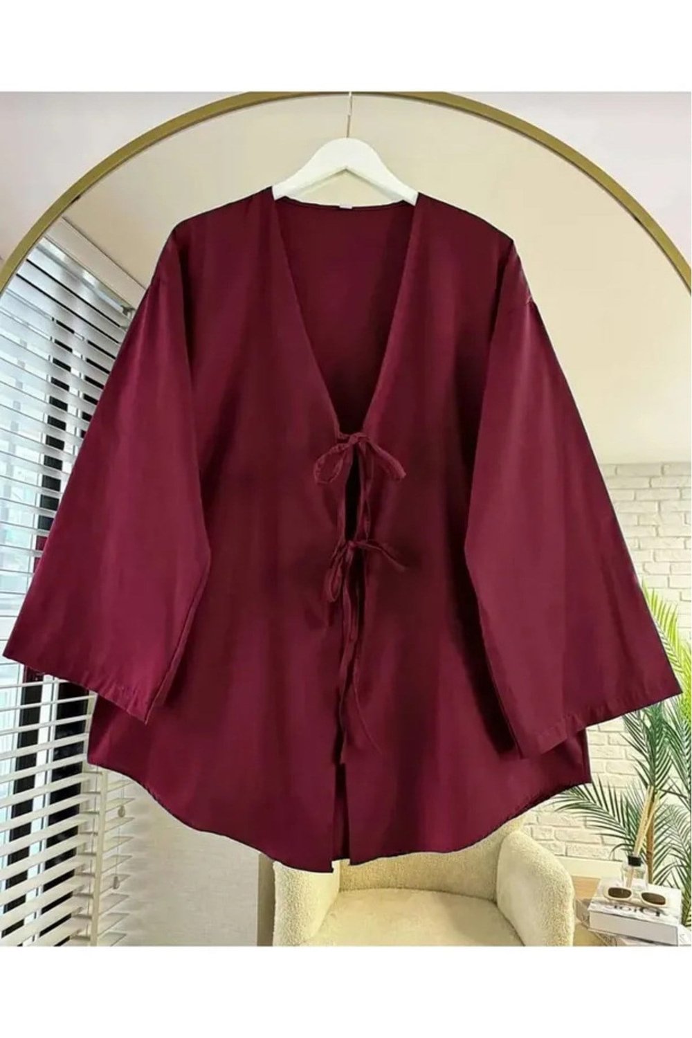 Önü Bağlamalı Kimono