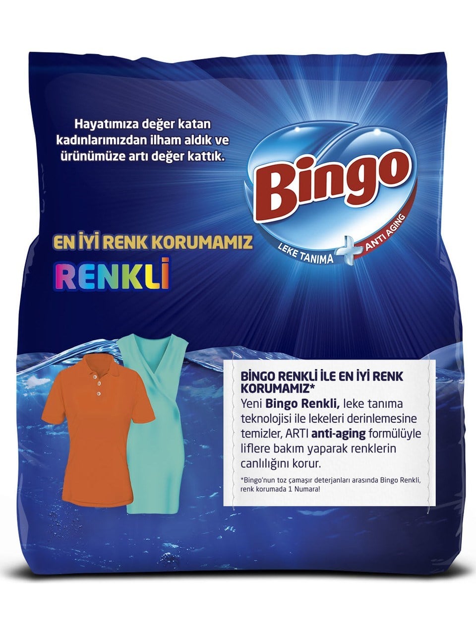 Bingo Matik Çamaşır Deterjanı renkli 4 kg 