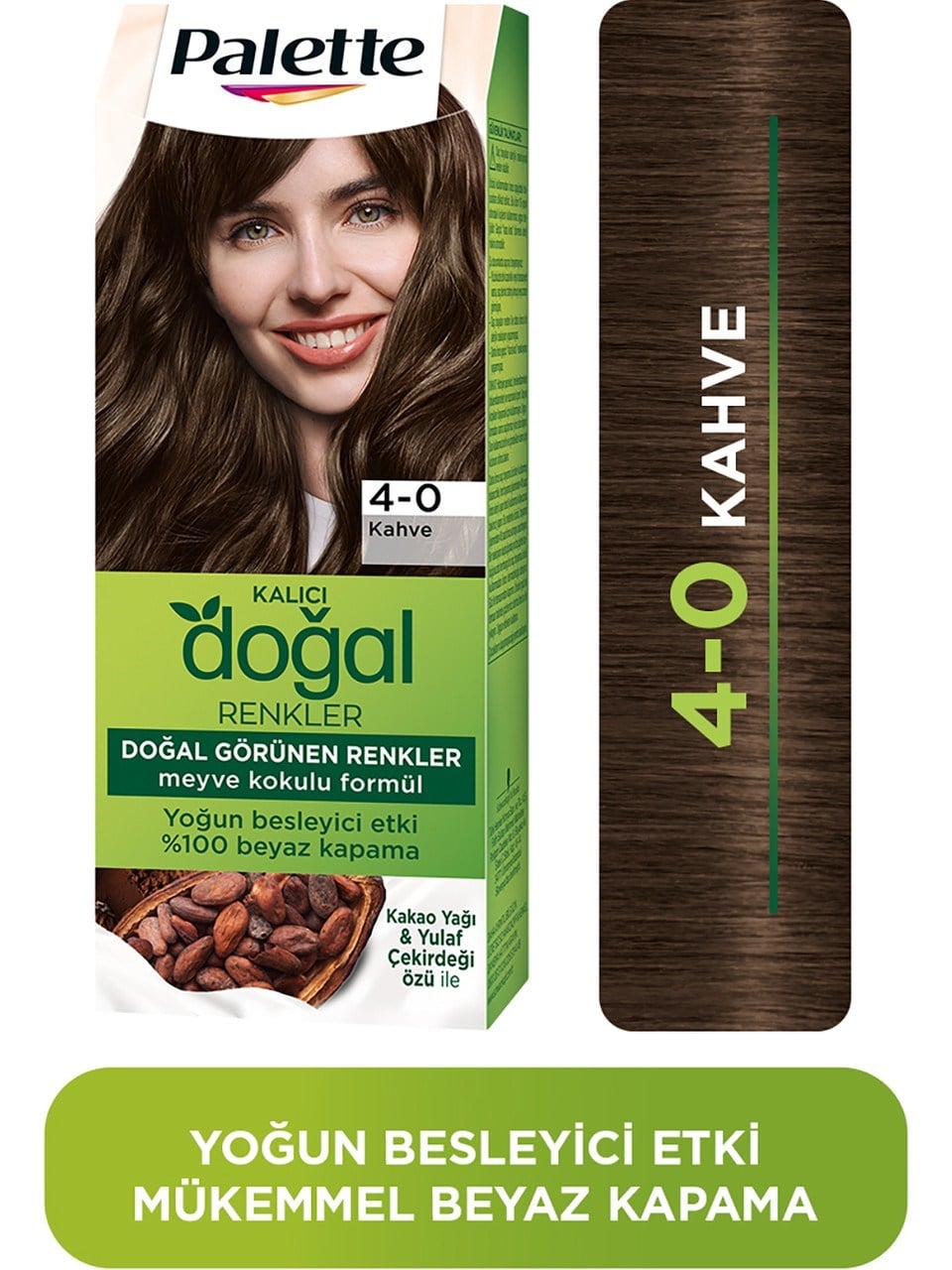 Palette Doğal Renklers 4-0 Amber Kahve