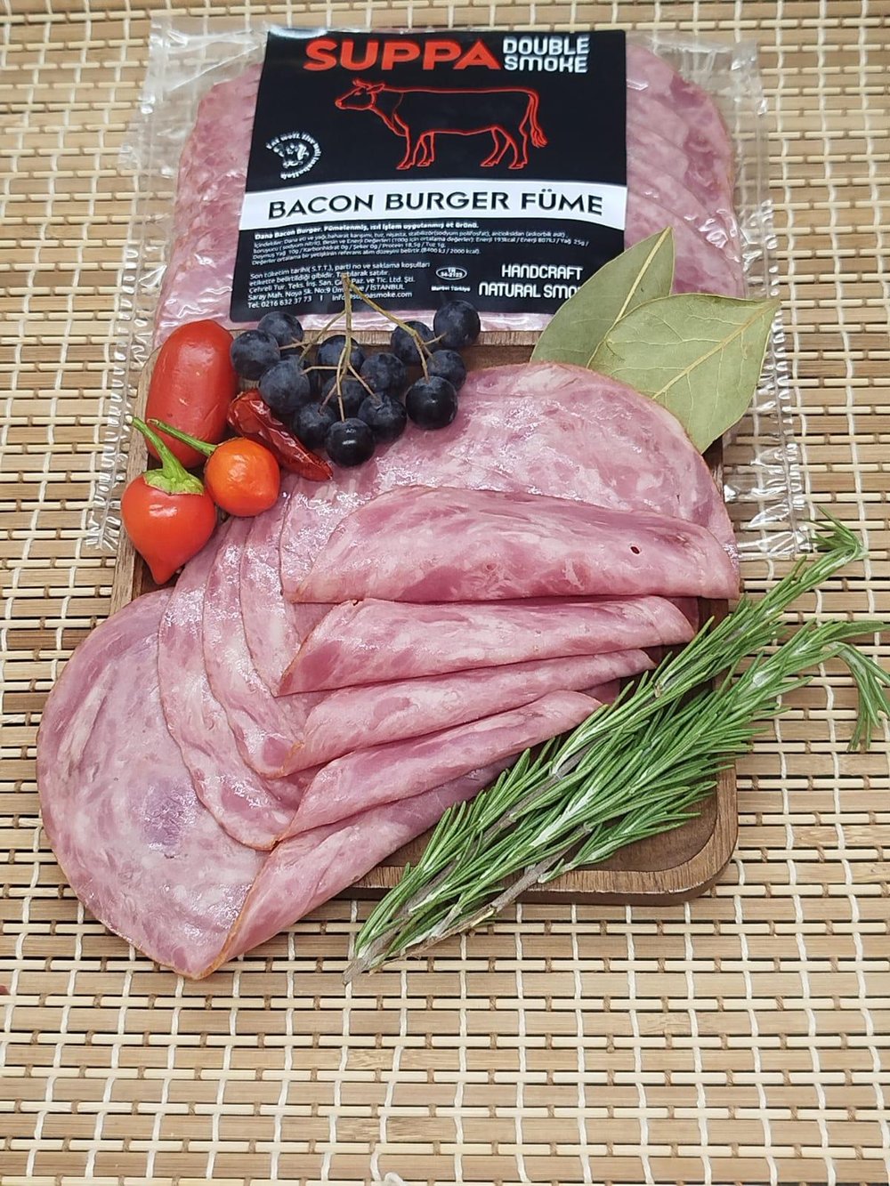 Suppa Dilimli Bacon Burger Füme Kg