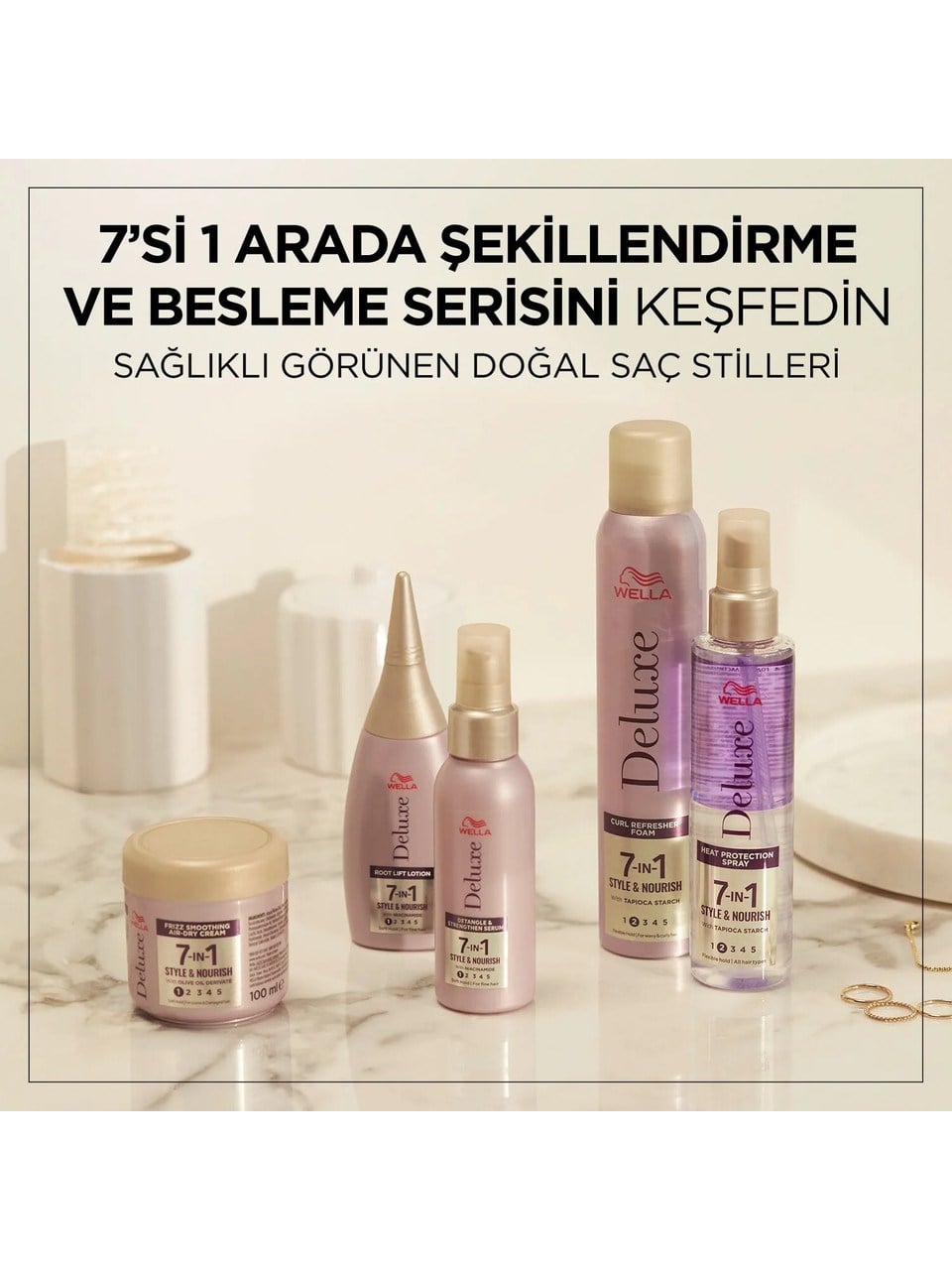 Wella Deluxe Canlandırıcı Bukle Saç Köpüğü 200ml