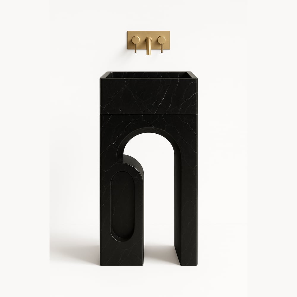 ARCH BLACK MARBLE BASIN