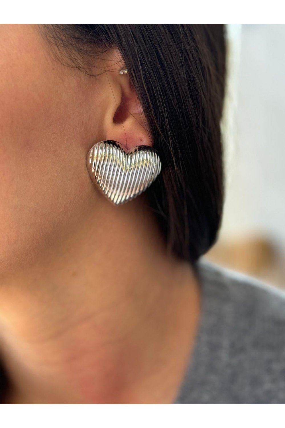 Seashell Heartbeat Küpe