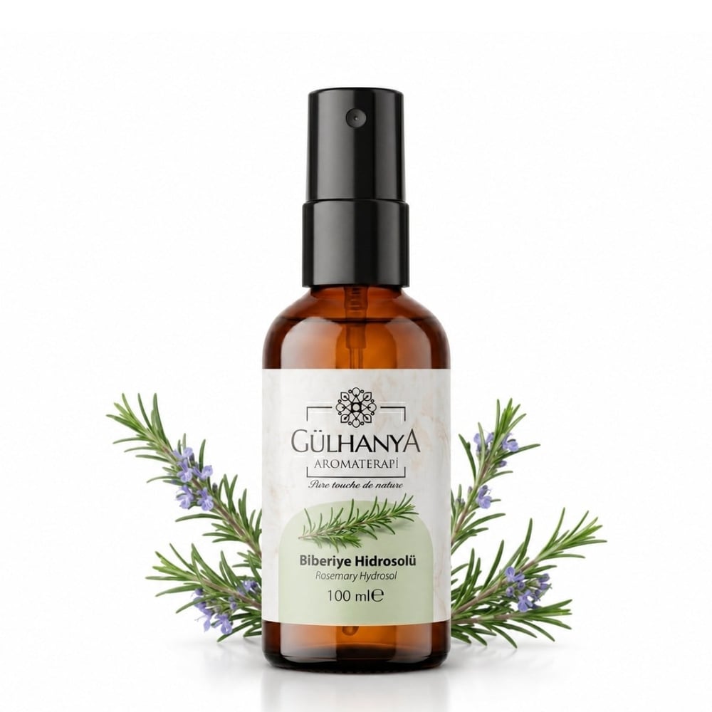 Biberiye Hidrosolü 100ml (Biberiye Suyu Güçlendirici Saç Toniği)