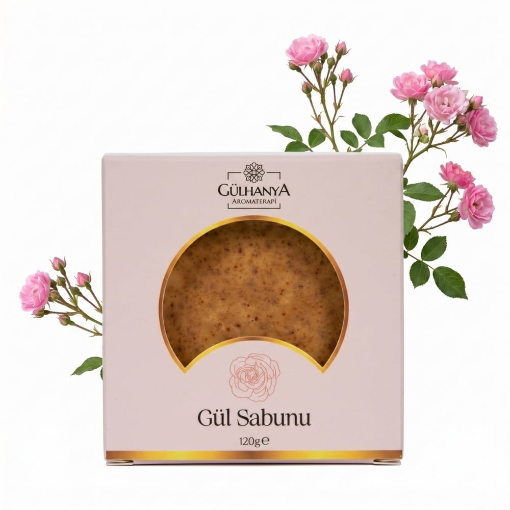Doğal Gül Sabunu 120gr