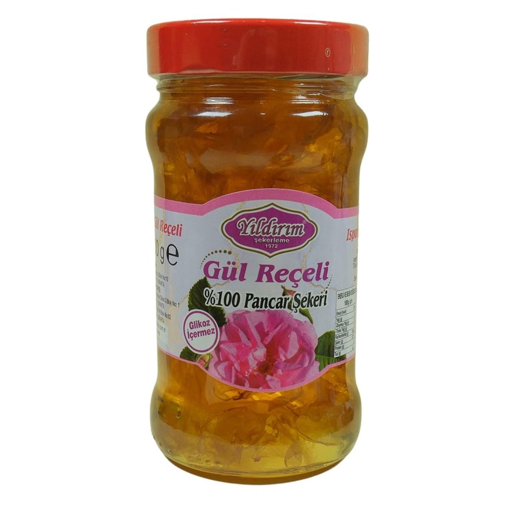 Gül Reçeli %100 Pancar Şekerli 400gr