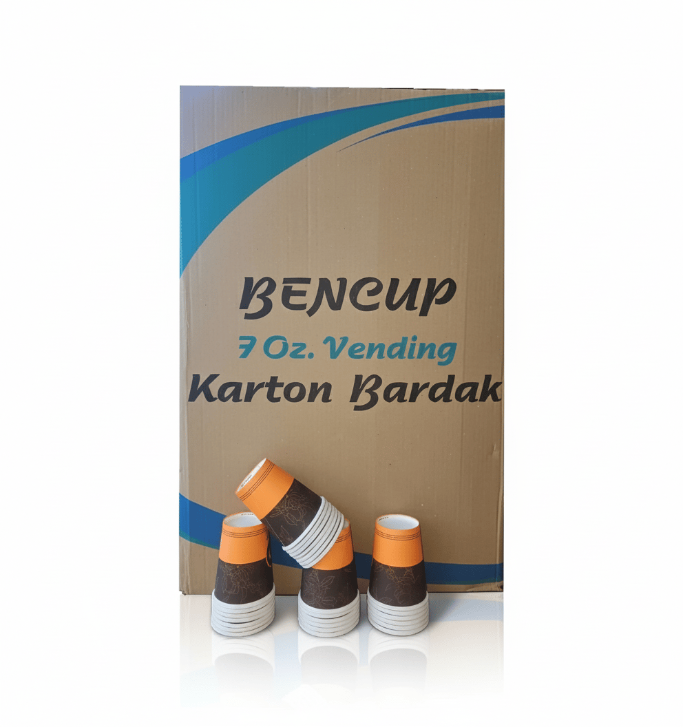 Bencup 7 Oz Karton Bardak Koli 3000 Adet