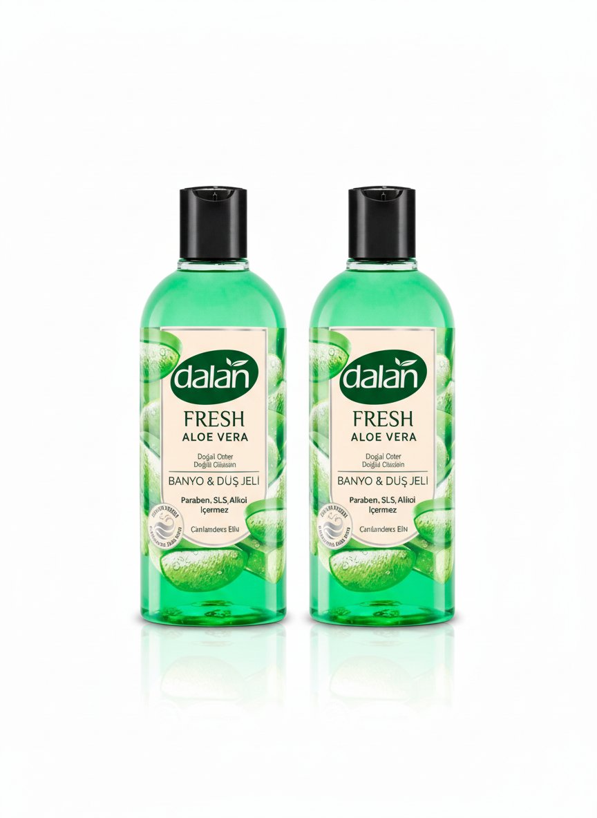 Dalan 2 Adet Dalan Aloe Vera Duş Jeli 500 ml