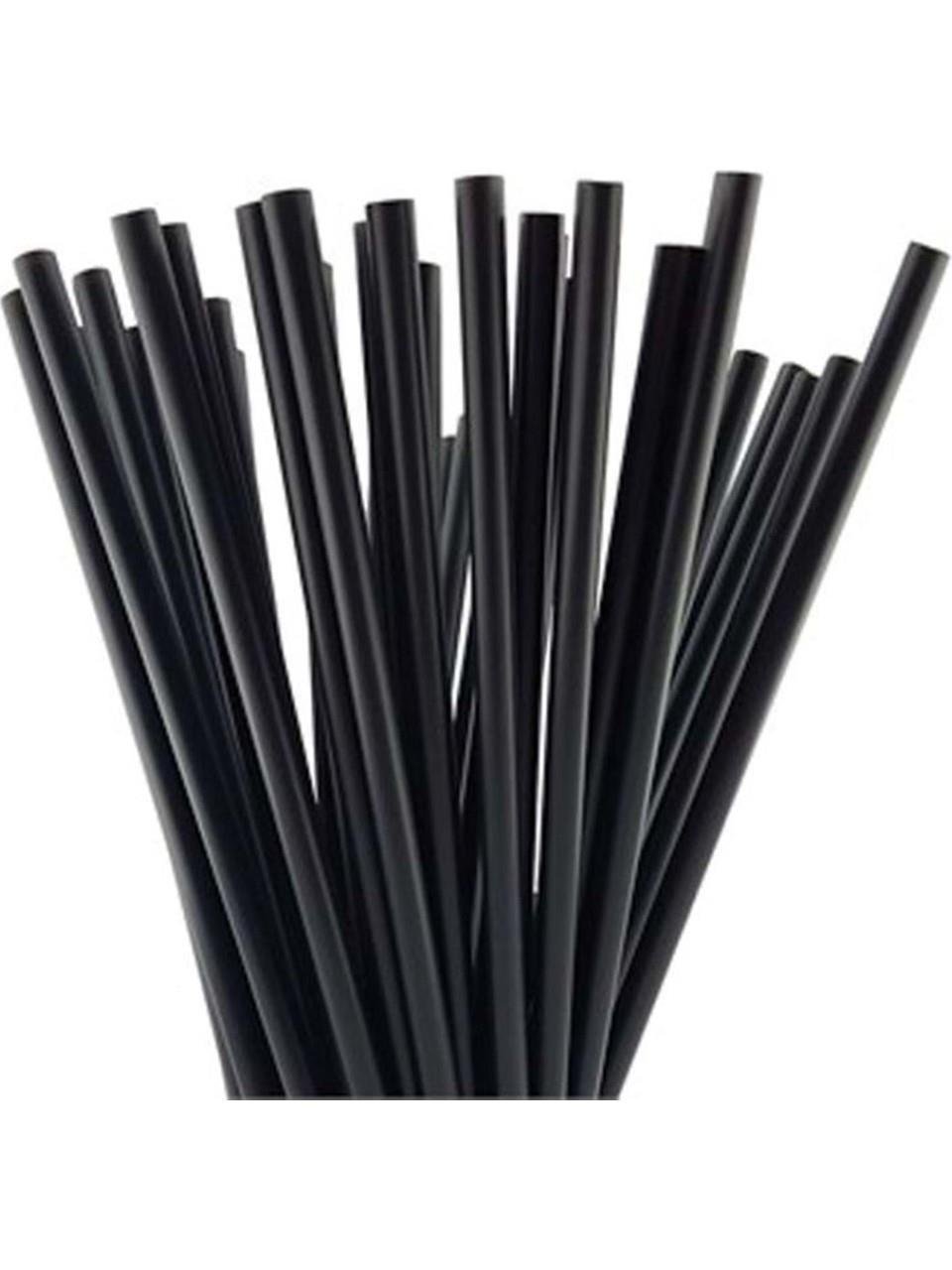 Frozen Pipet Siyah Pipet 22 Cm 100 lü
