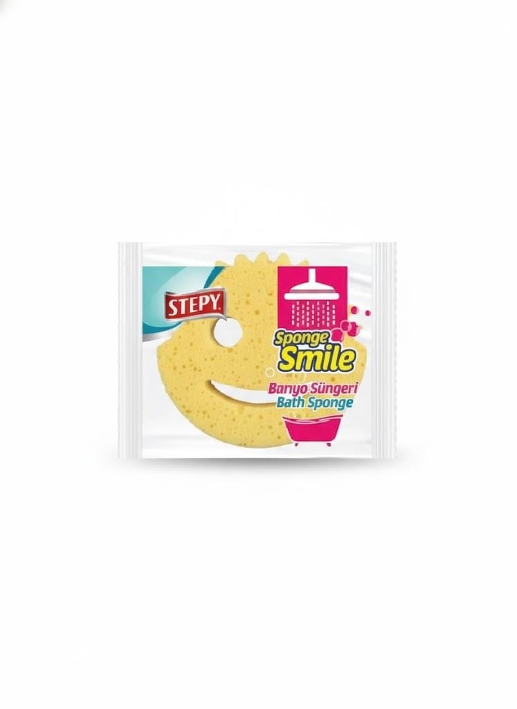 Stepy Sponge Smile Banyo Süngeri 