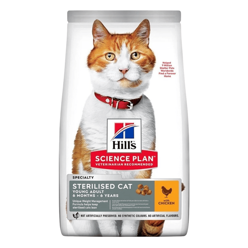 Hill's SP Tavuklu Kısırlaştırılmış Kedi Maması 3kg
