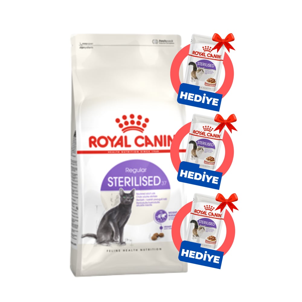 Sterilised 37 Kısırlaştırılmış Yetişkin Kedi Kuru Maması 15 KG