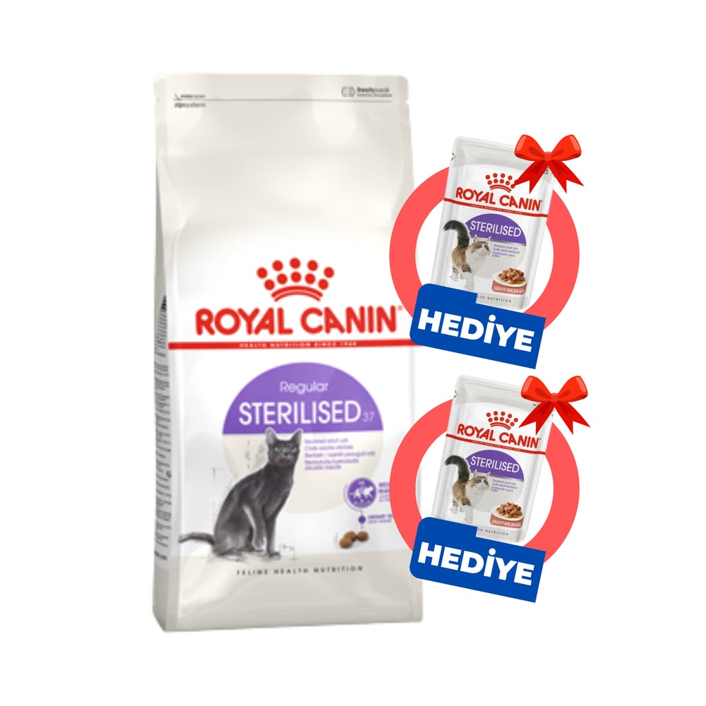 Sterilised 37 Kısırlaştırılmış Yetişkin Kedi Kuru Maması 4 KG