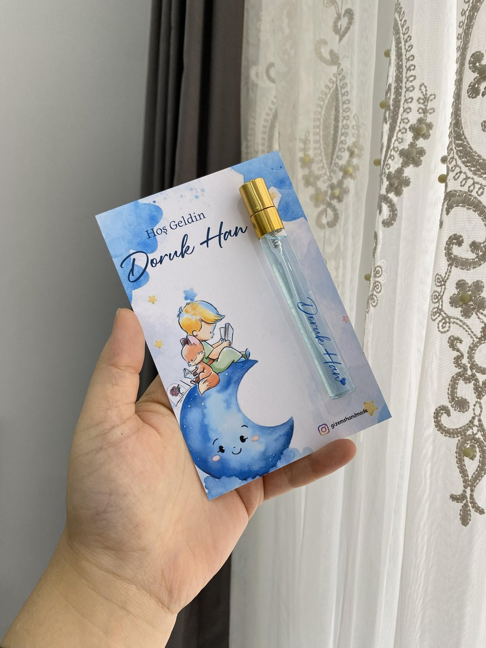 Parfüm Şişe Kolonya 10 ml 
