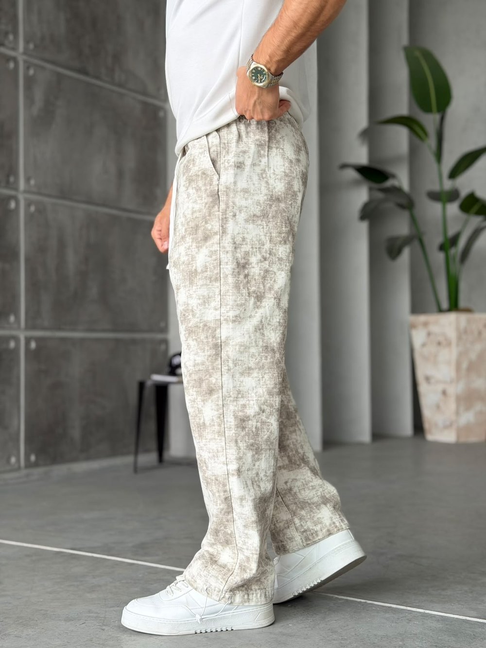 Kamuflaj Baggy Pantolon W