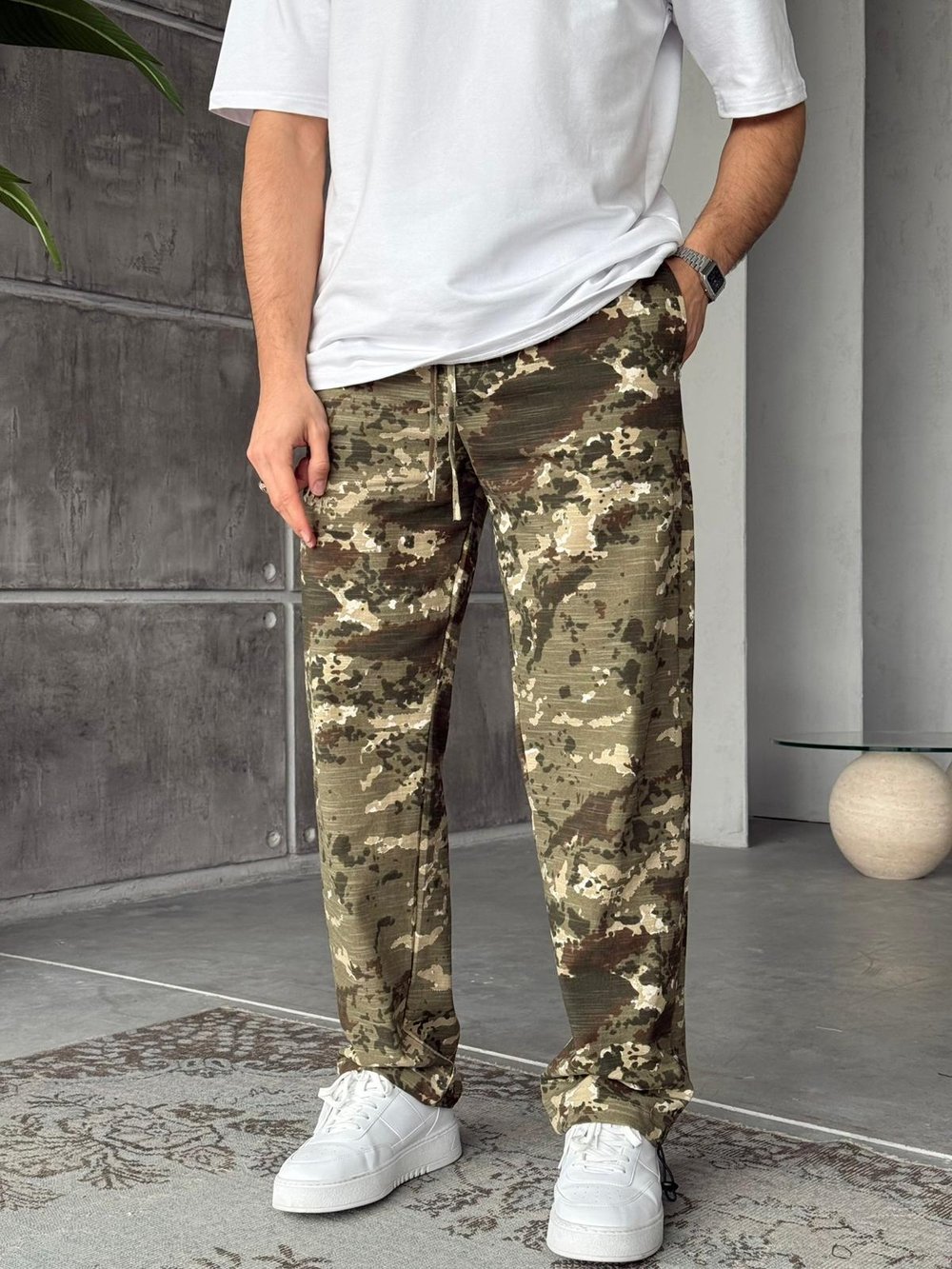 Kamuflaj Baggy Stoper Paça Jogger