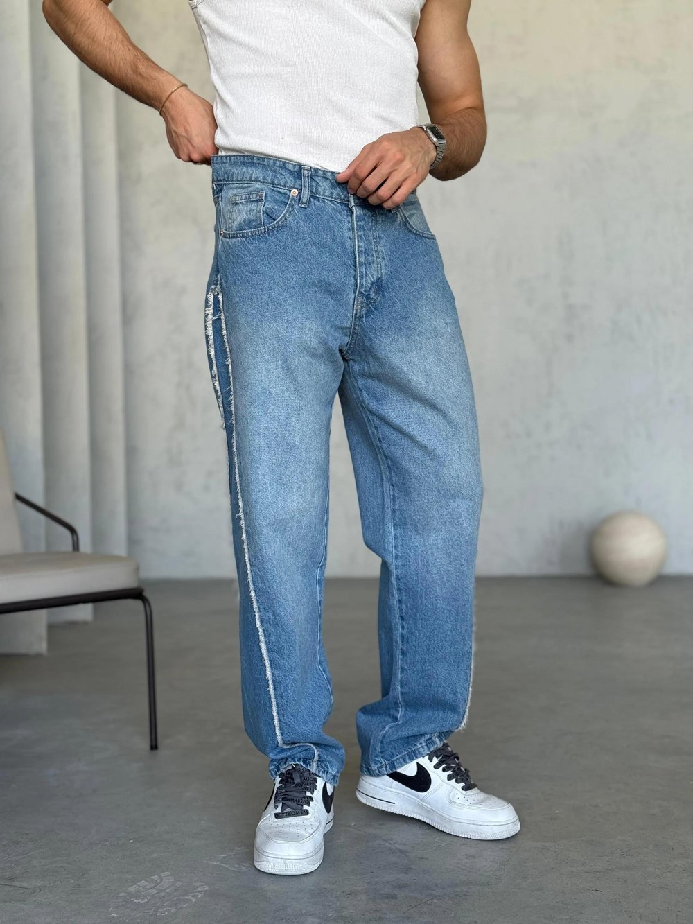 P3345 Tasarım baggy pantolon