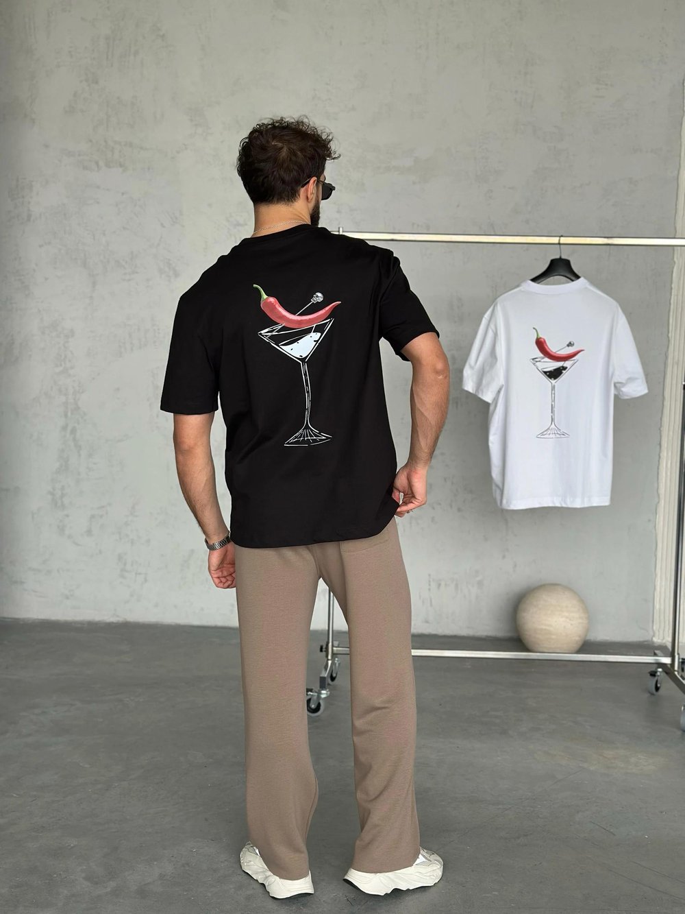 T1993 Hot Chili Passion T-shirt Siyah