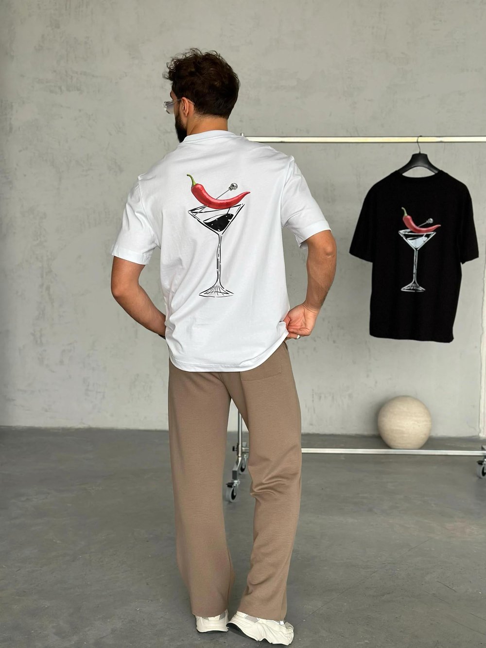 T1994 Hot Chili Passion T-shirt Beyaz