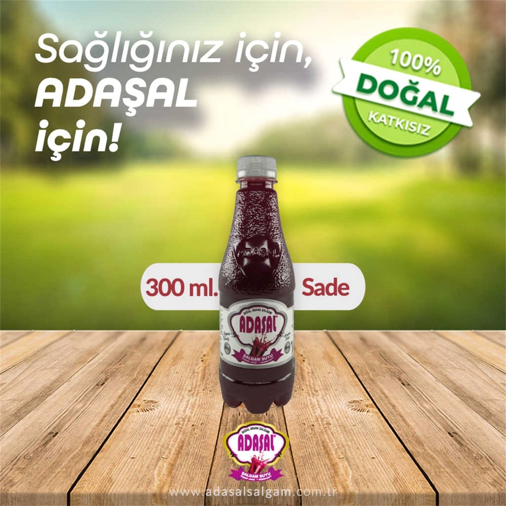 ACISIZ ŞALGAM 330 ML  ( 24 x1 ) 