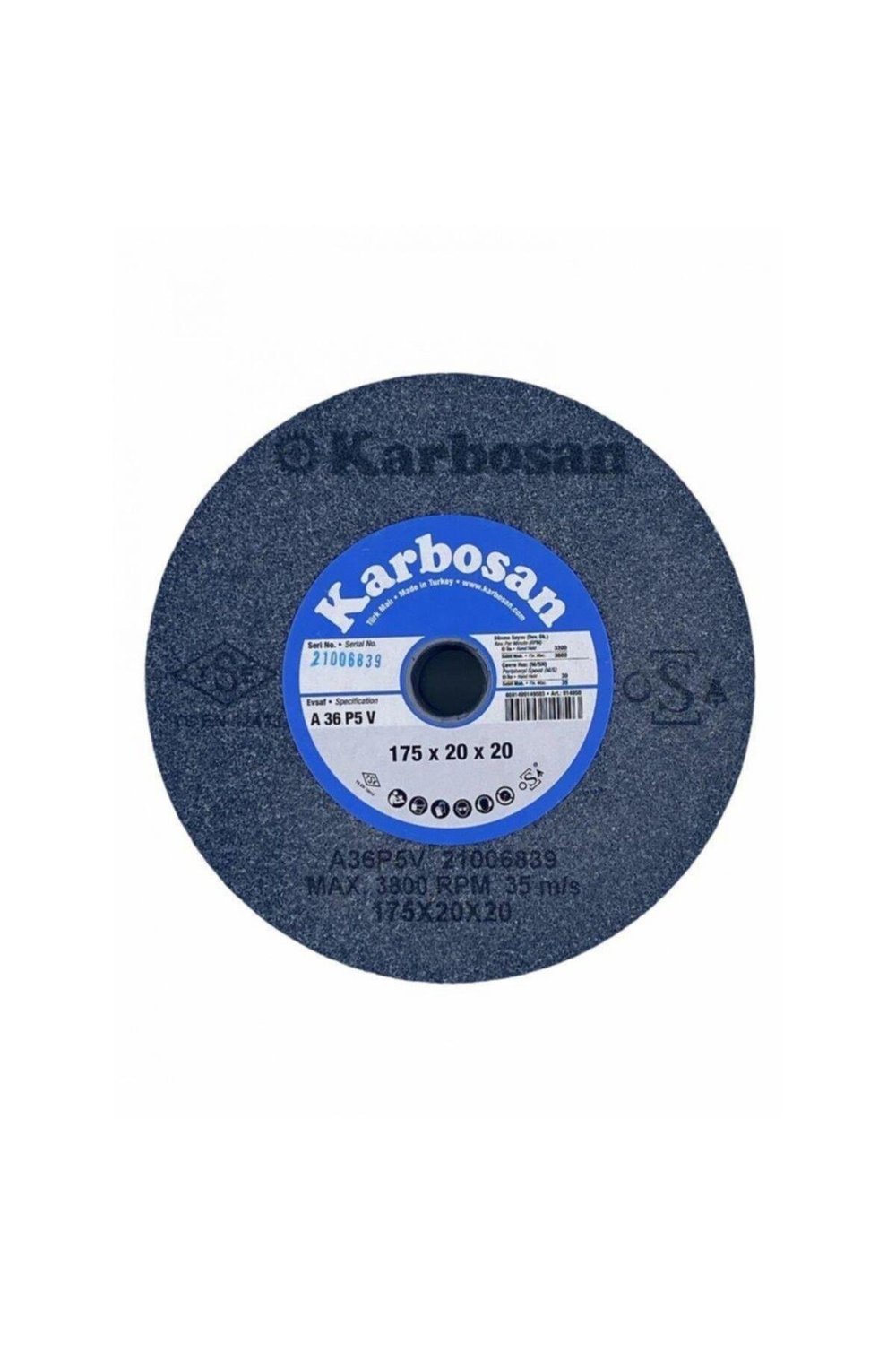 175x20x20 36 Kum Nk Taşlama Taşı