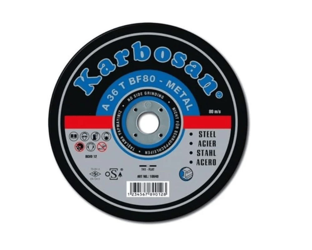Karbosan Metal (nk) Kesme Diskleri 180x3.0x22.23 Mm 
