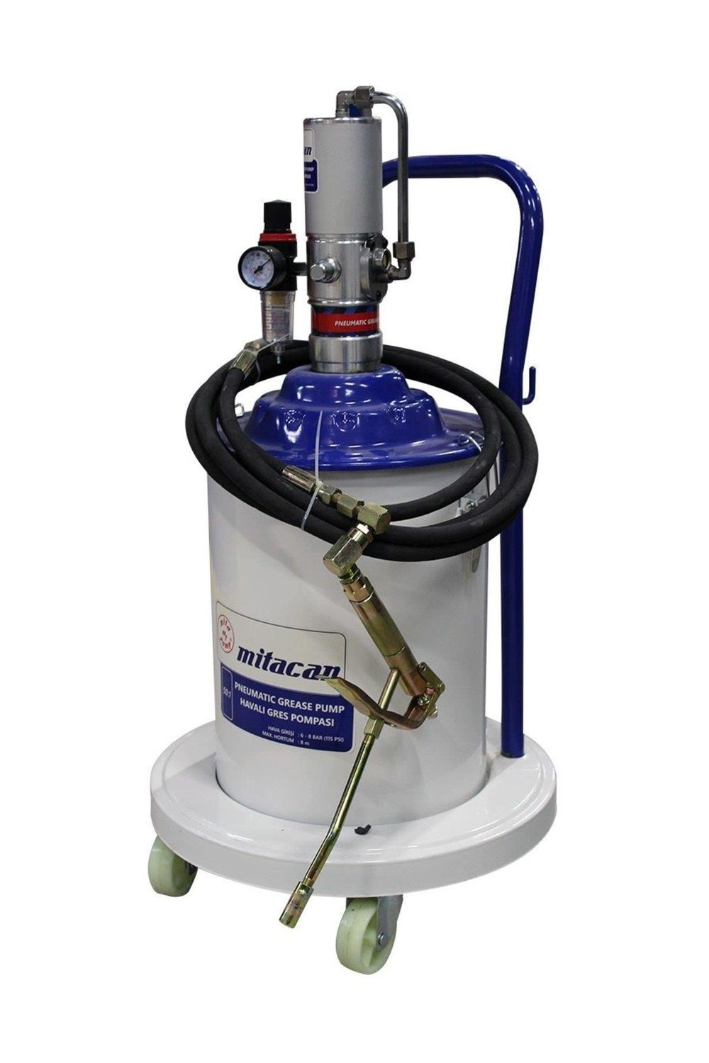 Mitacan Havalı Gres Pompası 50:1 20Lt Mtgp5020